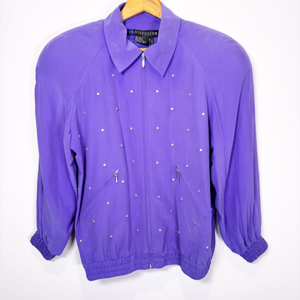 IB Diffusion Silk Purple Jacket